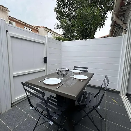 بيت للعطل Villa T2 Cabine - Proche Mer - Climatisation - Parking Prive - Fr-1-249-432 آجد